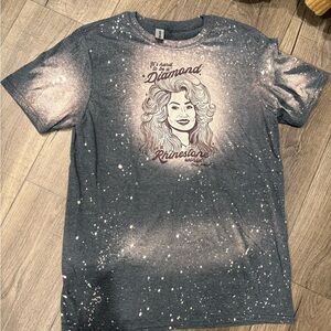 Dolly Parton bleach graphic tee